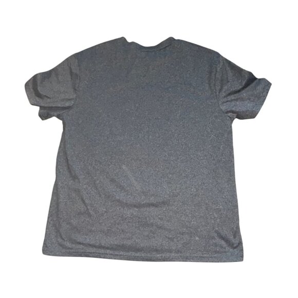 Womens Short Sleeve Vinyl Print Graphic  Band T-Shirt- Gray-Large-GUC - Picture 4 of 4